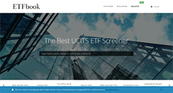 Desktop Screenshot of etfbook.com